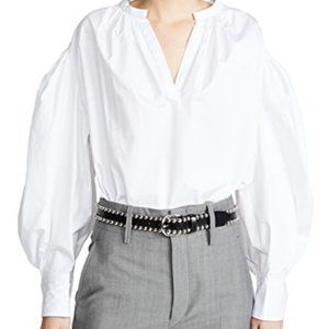 Isabel Marant Etoile Olto white shirt